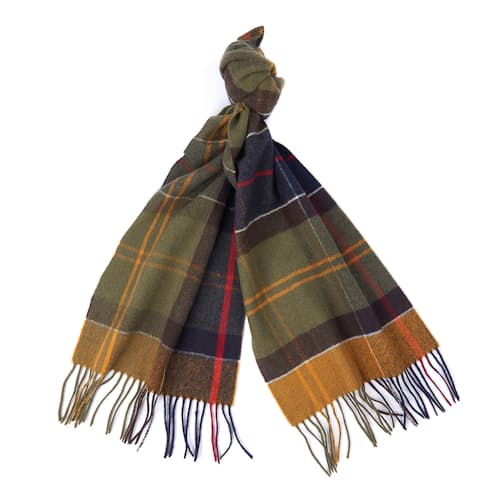 laydown image of Barbour Inverness Tartan Scarf