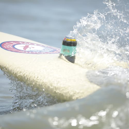 laydown image of The Non-Tipping Can Cooler