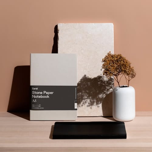 laydown image of Hardcover Notebook A5