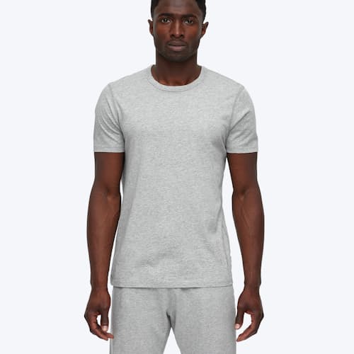 on model image of Pima Jersey T- Shirt