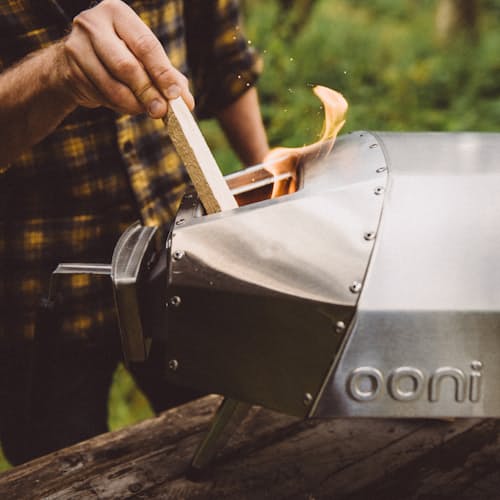 laydown image of Ooni Karu 12 Wood and Charcoal-Fired Portable Pizza Oven