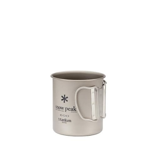 laydown image of Titanium Single Wall 600 Mug