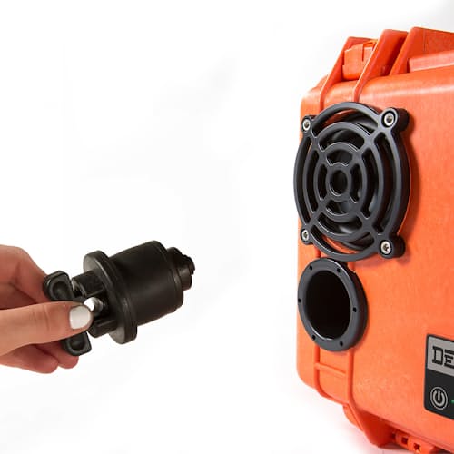 laydown detail image of DB2 - Indestructible Waterproof BT Speaker