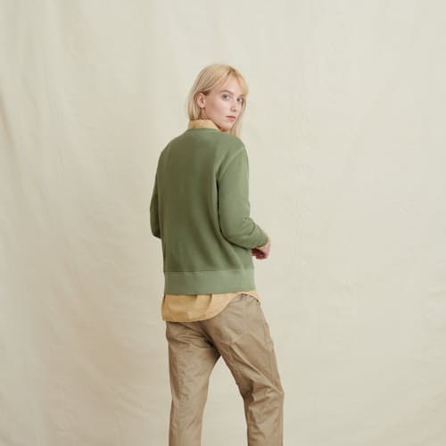 laydown image of Women's Crewneck Sweatshirt