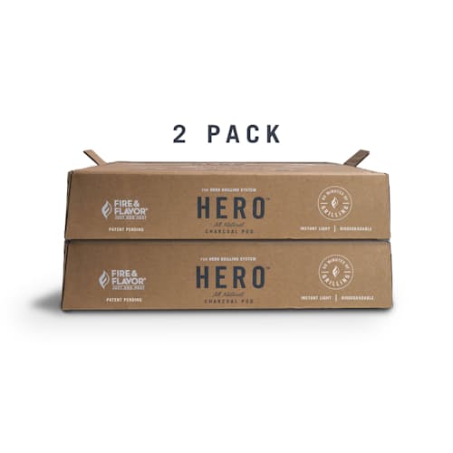 laydown image of Hero Grill Eco-Friendly Refill - 2 Pack
