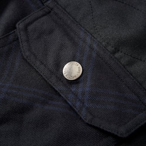 laydown image of Quintana Quilted Flannel Shirt - Exclusive