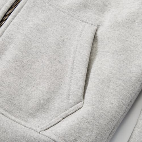 laydown image of 10-Year Full Zip Hoodie