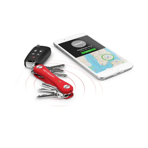 laydown image of KeySmart Pro w/ Tile Smart Location