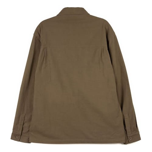 laydown image of Front Yoke Overshirt