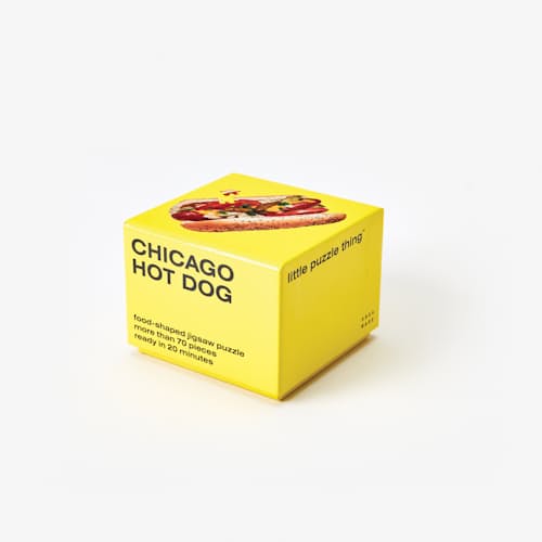 laydown image of Hot Dog Puzzle