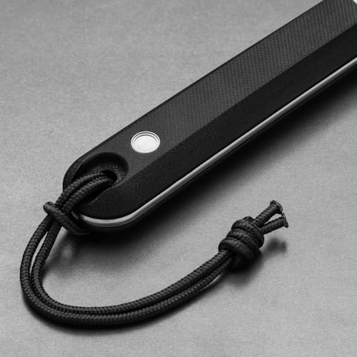 laydown image of The Hells Canyon Chef Knife