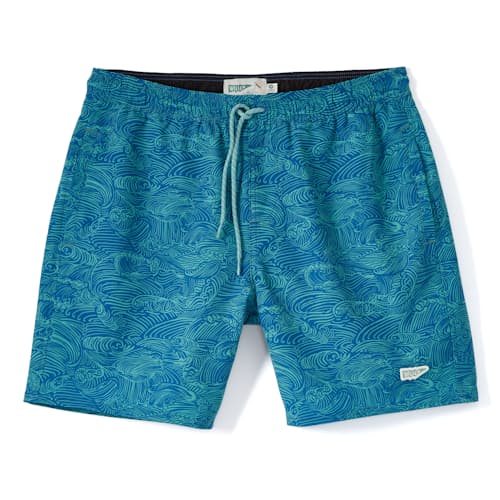 laydown image of Lined Swim Trunks