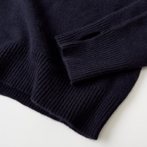 laydown image of Women's Square Crewneck Sweater