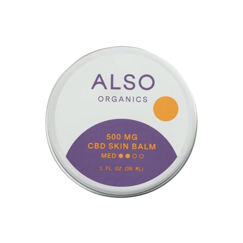 laydown image of CBD Skin Balm - 500mg