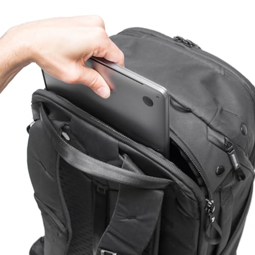 laydown detail image of Travel Backpack - 45L