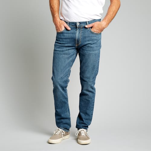 laydown image of '90s Stonewashed Selvage - Slim