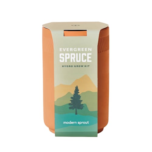 laydown image of Evergreen Spruce Grow Kit