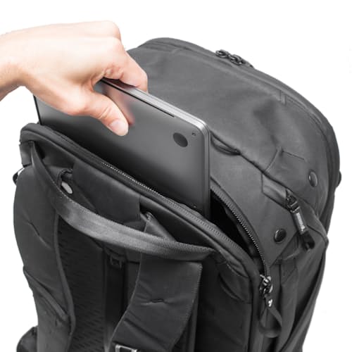 laydown detail image of Travel Backpack - 45L