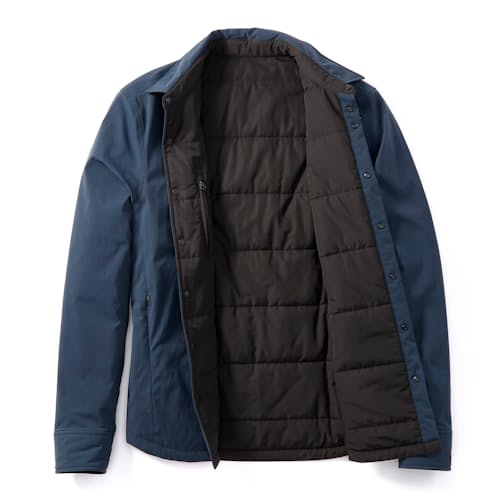 laydown image of Reversible Shirt Jacket