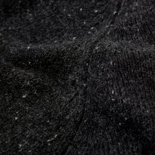 laydown image of Speckled Merino Wool Crewneck Sweater