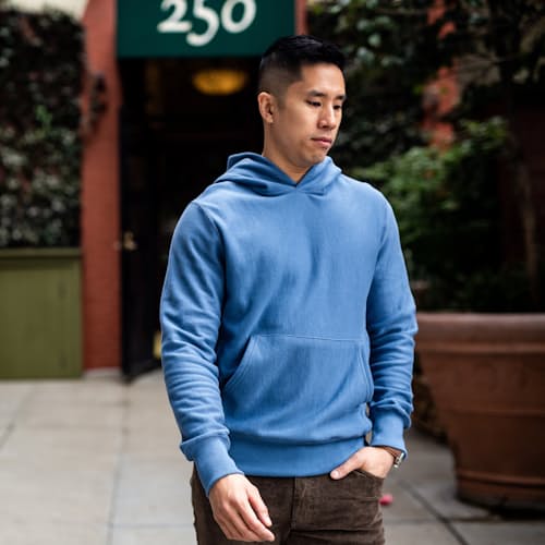 laydown image of Popover Hoodie Sweatshirt