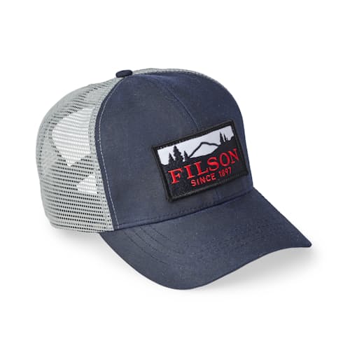 laydown image of Mesh Logger Hat