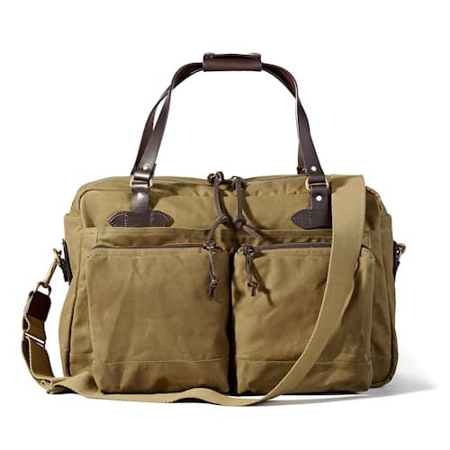laydown image of 48-Hour Tin Cloth Duffel Bag - 34.5L