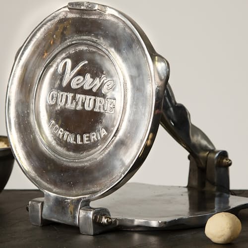 laydown image of Polished Tortilla Press