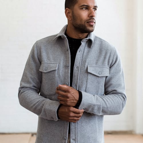 laydown image of The Maritime Shirt