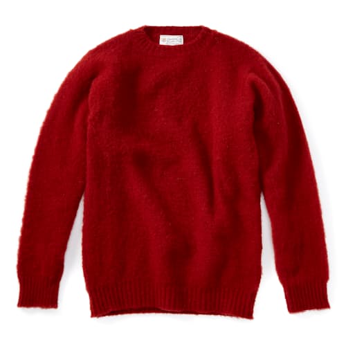laydown image of Shaggy Sweater