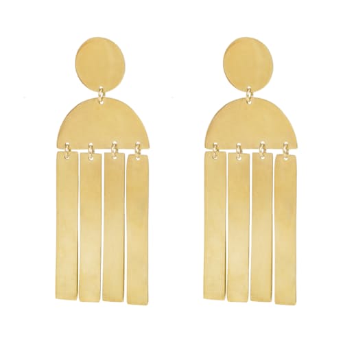 laydown image of Maxi Cala Earrings