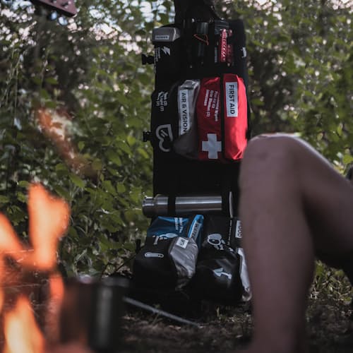 lifestyle image of The Seventy2 Pro Survival System Backpack