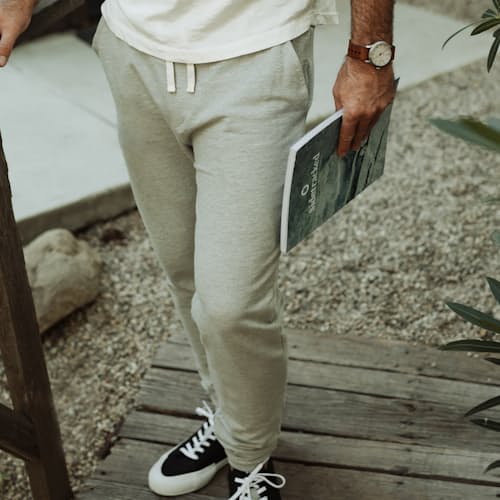 lifestyle image of French Terry Sweatpant