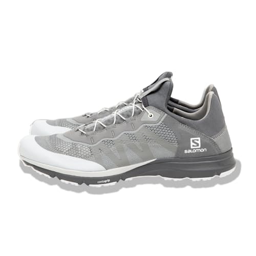 laydown image of and wander x Salomon Reflective Mesh Hiking Shoe