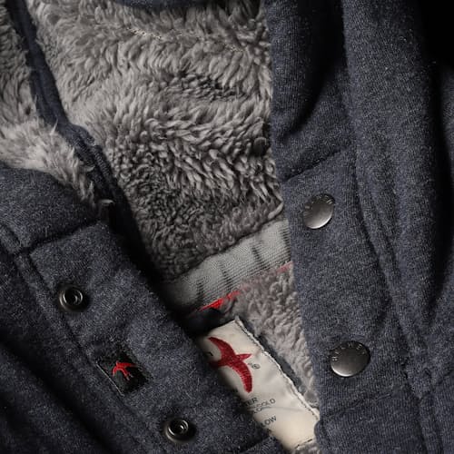 laydown image of Superfleece Hoodie