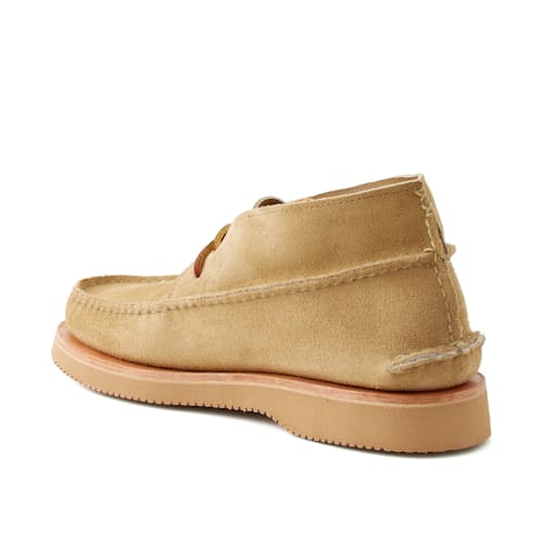 laydown image of All Handsewn Maine Guide Chukka