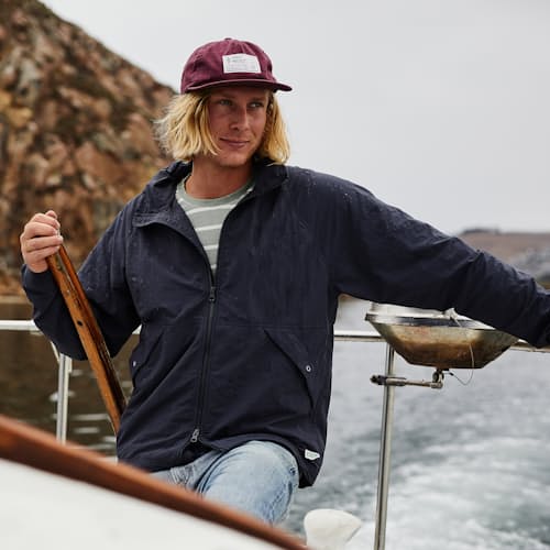 laydown image of The Windward Full Zip
