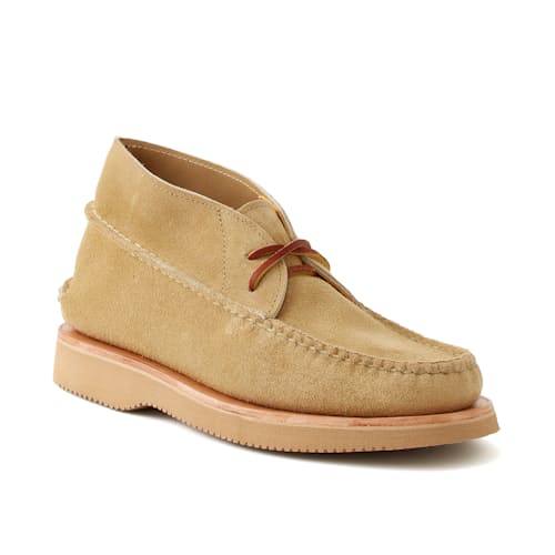 laydown image of All Handsewn Maine Guide Chukka