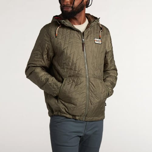 laydown image of Voltage Full Zip Jacket