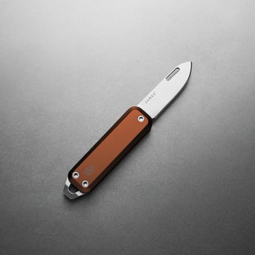 laydown image of The Elko Pocket Knife