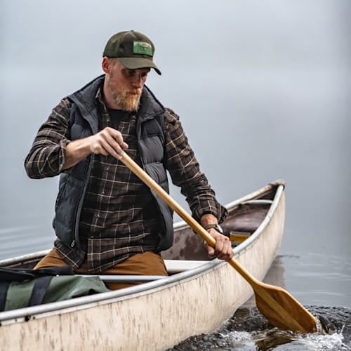 laydown image of Western Flannel Shirt