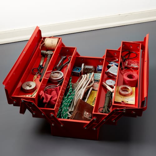 laydown image of The Workman's Toolbox