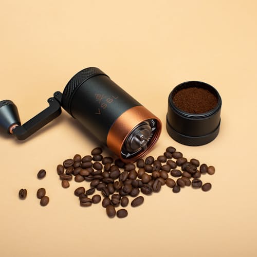 laydown image of Java Coffee Grinder