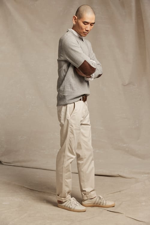 on model image of Terry Dover Sweatshirt