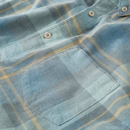 lifestyle image of Organic Corduroy Button Down Shirt