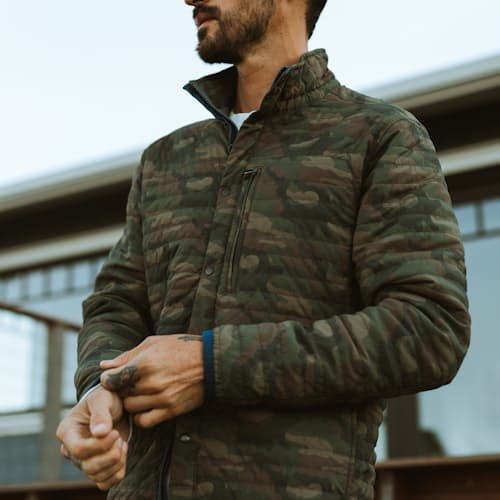 laydown image of Windzip Jacket