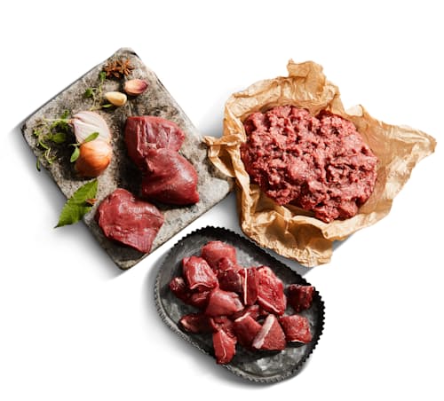 laydown image of Venison Starter Box