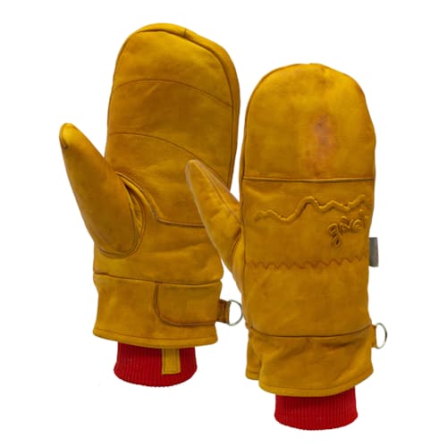 laydown image of Frontier Waxed Mittens
