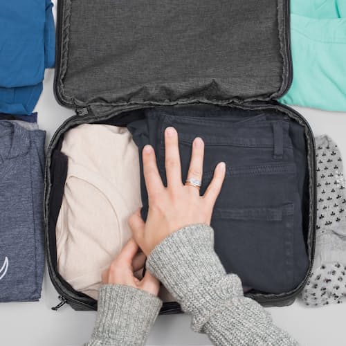 lifestyle image of Medium Packing Cube