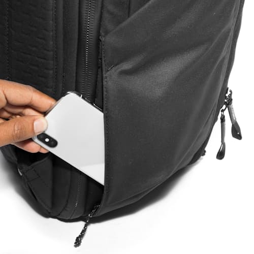 laydown detail image of Travel Backpack - 45L